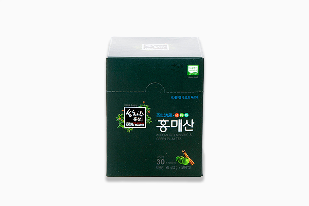 송화수 홍매산 이미지
